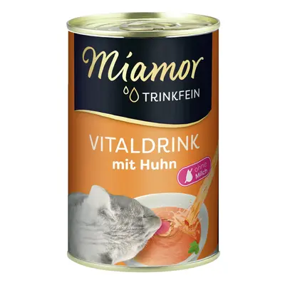 Miamor Trinkfein Vitaldrink 135ml Dose Nahrungsergänzung für Katzen Spezialfutter ZOO ente sp 24