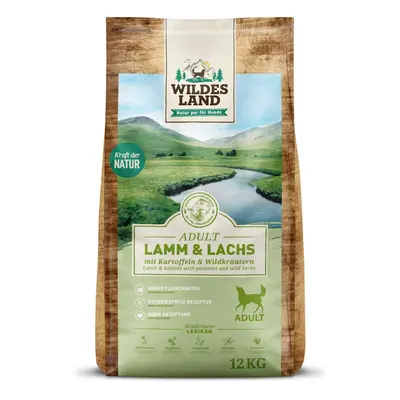 Wildes Land Lamm und Lachs Sparpaket 2 x 12kg Hundetrockenfutter