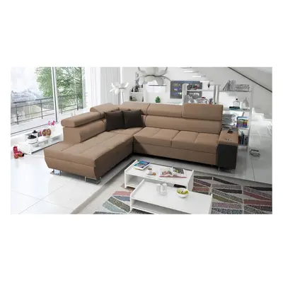 Ecksofa Ewasy VII mit Bettkasten und Schlaffunktion