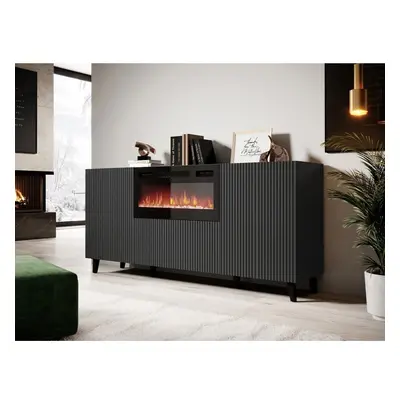 Sideboard Tilderi Grey 180 mit Kamin