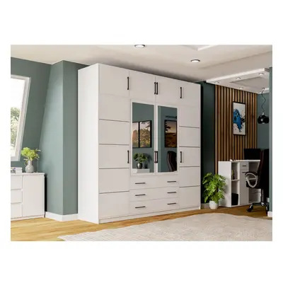 Kleiderschrank Lily 240 mit Spiegel