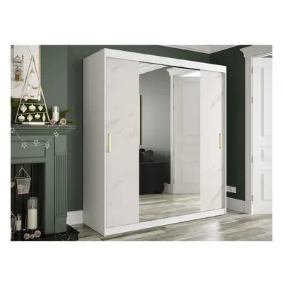 Kleiderschrank Schiebetür mit Spiegel Nonnus T1 180 cm