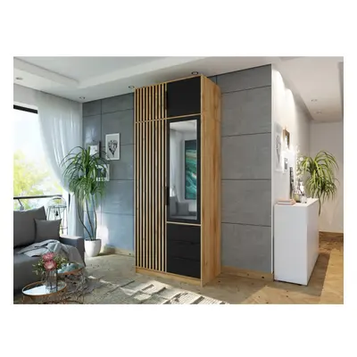 Moderner Kleiderschrank Lily Lux D2 mit Spiegel