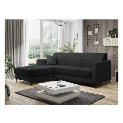 Ecksofa Sivena Cord mit Schlaffunktion und Bettkasten