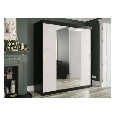 Kleiderschrank Schiebetür mit Spiegel Nonnus T1 180 cm