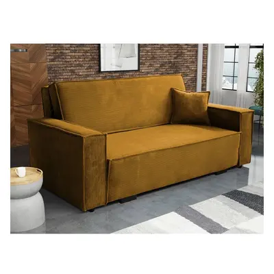 Sofa Clivia Star Cord IV mit Schlaffunktion und Bettkasten