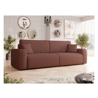 Sofa Easton Cord mit zwei Bettkästen und Schlaffunktion