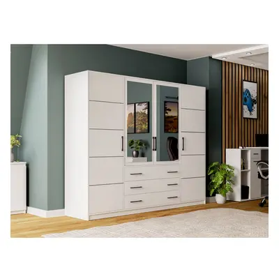 Kleiderschrank Lily 240 mit Spiegel