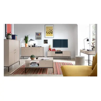 Wohnzimmer-Set Tonkor Beige II