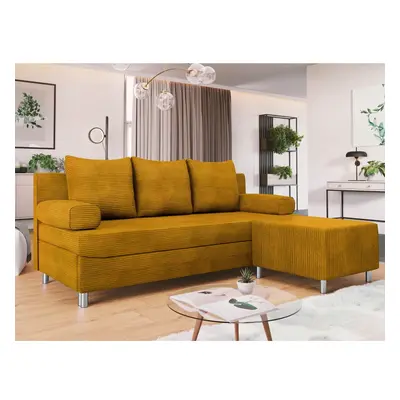 Schlafsofa Don Mit Polsterhocker Cord