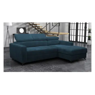 Ecksofa Levioseno Premium Cord mit Bettkasten und Schlaffunktion