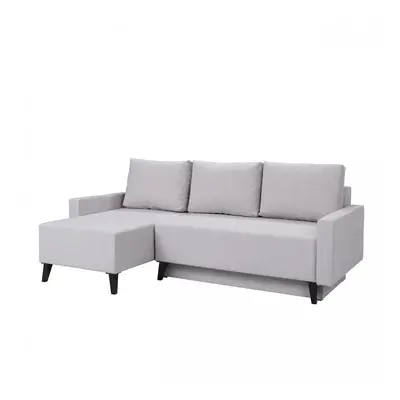 Ecksofa Naviedo Gloss mit Schlaffunktion und Bettkasten