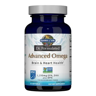 Dr. Formulated Advanced Omega 60 Softgelkapseln