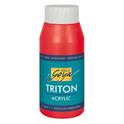 Acrylfarbe Solo Goya Triton Acrylic Basic, 750 ml - Kirschrot