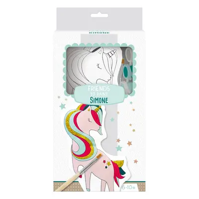 Ausmalpuppe Friends to Paint "Einhorn Simone"