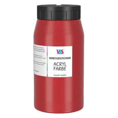 VBS Acrylfarbe, 500 ml - Kadmiumrot-Dunkel