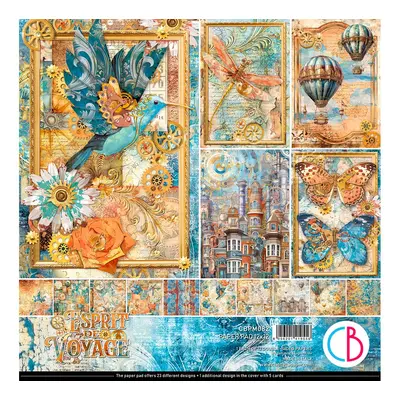 Scrapbook-Papier "Esprit de Voyage"