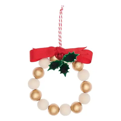 Bastelset Holzperlen "Kranz"