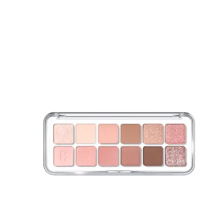 CLIO - Pro Eye Palette Air - 0.6g*12 - 02 Rose Connect