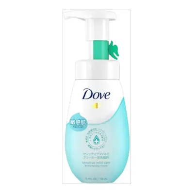 Dove - Beauty Moisture Creamy Foam Face Wash - 150ml - Sensitive Mild Care