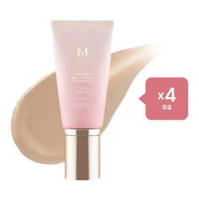 MISSHA M Signature Real Complete BB Cream EX SPF30 PA++ (New Version) - 45g - 23 Calm Beige (4ea