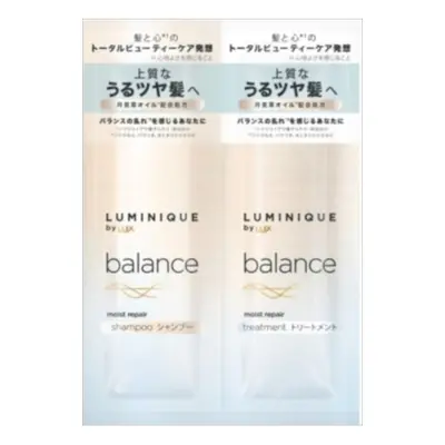 Dove - LUX Luminique Balance Moist Repair Shampoo & Treatment Set - 20g