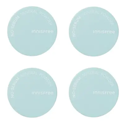 Innisfree - No-Sebum Mineral Powder (New Version) - 5g (4ea) Set