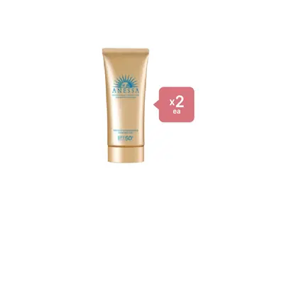 Shiseido Anessa Perfect UV Sunscreen Skincare Gel N SPF50+ PA++++ (2022 Version) - 90g (2ea) Set