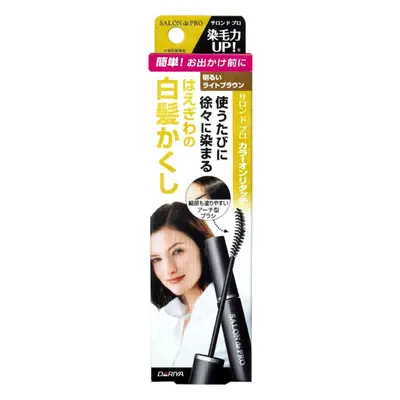 Dariya - Salon De Pro - Color On Retouch Gray Hair Comb EX - 15ml - Bright Light Brown