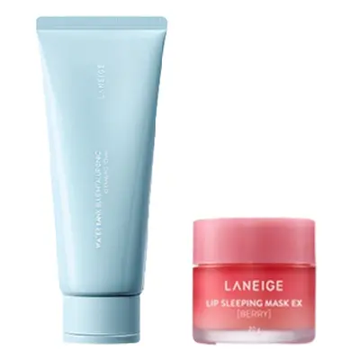 LANEIGE - Water Bank Blue Hyaluronic Cleansing Foam - 150g (1ea) + Lip Sleeping Mask EX 20g - Be