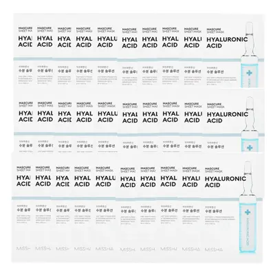 MISSHA - Mascure Solution Sheet Mask - Hyaluronic Acid (30pcs) Set