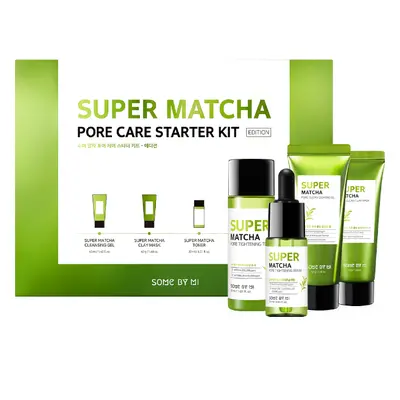 SOME BY MI - Super Matcha Pore Care Starter Kit (Edition) - 1set(4artikel)