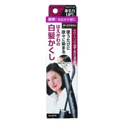 Dariya - Salon De Pro - Color On Retouch Gray Hair Comb EX - 15ml - Dark Brown