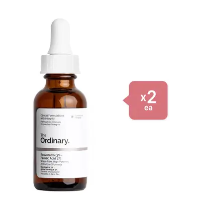 The Ordinary The Ordinary - Resveratrol 3% + Ferulic Acid 3% - 30ml (2ea) Set