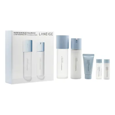 LANEIGE - Water Bank Blue Hyaluronic 2 Step Essential Set for Combination to Oily Skin - 1set (5