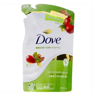 Dove - Jojoba Oil & Sandalwood Body Wash Refill - 330g