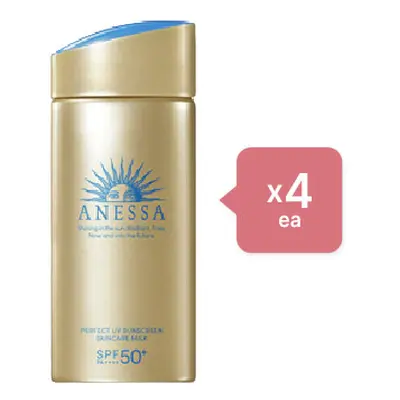 Shiseido - Anessa Perfect UV Sunscreen Skincare Milk N SPF50+ PA++++ - 2022 Version - 90ml (4ea)