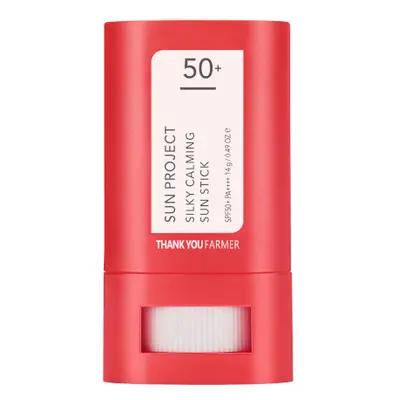 THANK YOU FARMER - SUN PROJECT Silky Calming Sun Stick SPF50+ PA++++ - 14g