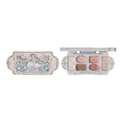 FlowerKnows - Swan Ballet Six-Color Eyeshadow Palette - 6.5g - 01 White Swan