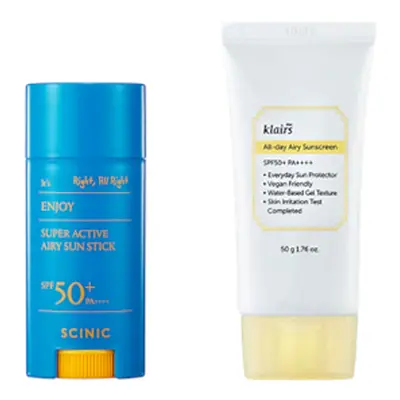 SCINIC X Dear, Klairs - Best Sunscreen Set