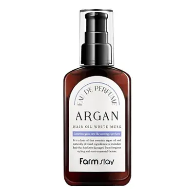 Farm Stay - Eau De Perfume Argan Hair Oil - 100ml - White Musk