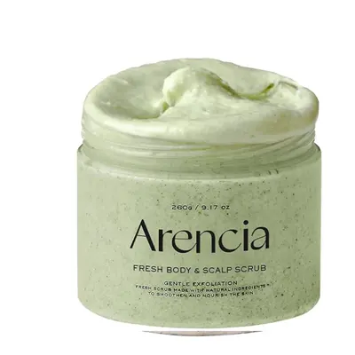 Arencia - Fresh Cloud Body Scrub - 260g - Geranium & Primrose