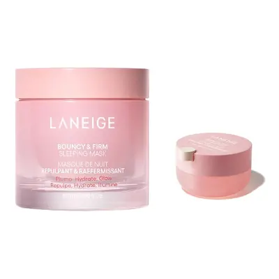 LANEIGE LANEIGE - Bouncy & Firm Sleeping Mask - 60ml (1ea) X Bouncy & Firm Lip Treatment - 12g (