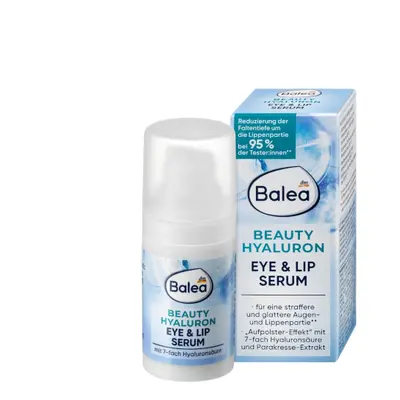 Balea - Beauty Hyaluron Eye & Lip Serum - 15ml