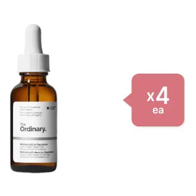 The Ordinary - Retinol 0.2% in Squalane - 30ml (4ea) Set