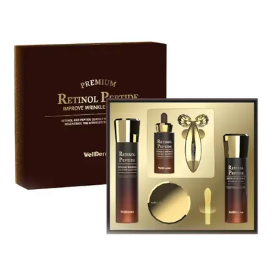 WELLDERMA - Premium Retinol Peptide Lifting Restore Special Set - 1set(5 artikel)