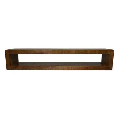 Schwebendes TV-Board Natur EDE-04 Natur Mangoholz B/H/T: 35 cm 30 cm 160 cm