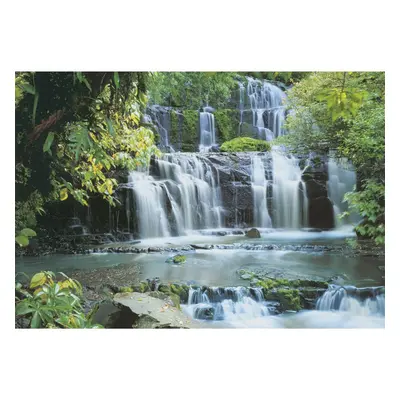 Papier Fototapete - Pura Kaunui Falls - Größe 368 x 254 cm