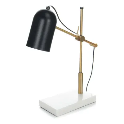 Tischlampe Spiro 110 Schwarz / Gold / Weiß