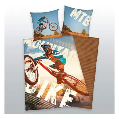 Mountainbike Bettwäsche MTB HERDING Young Collection 80 x 80 cm + 135 x 200 cm